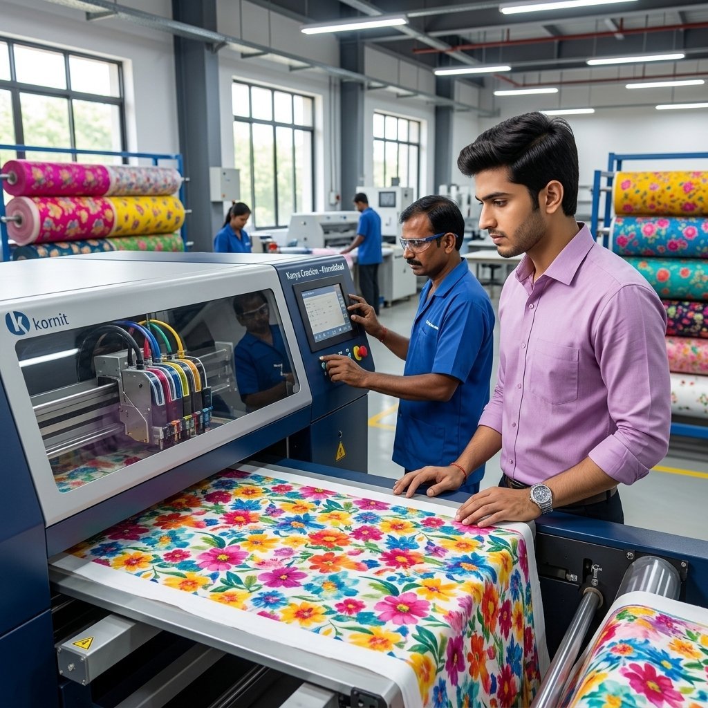 Fade-proof fabric digital printing and reactive dyeing Ahmedabad